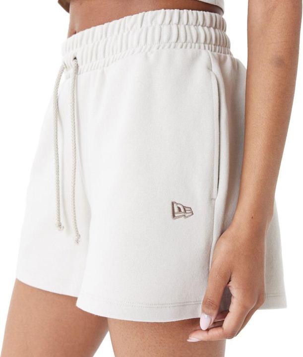 Immagine prodotto New Era Pantaloncini da donna in felpa stone beige - M (M)