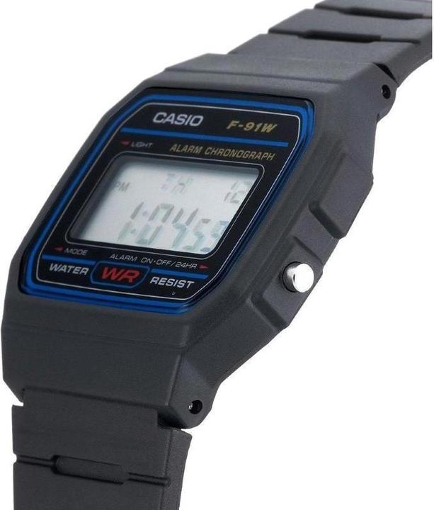 Image du produit Casio F-91W-1YEG (Montre numérique, 33.20 mm)