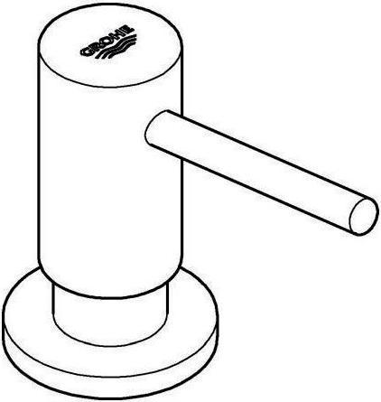 Actual product image Grohe Washing-up liquid dispenser COSMOPOLITAN f liquid soaps co sun gebü