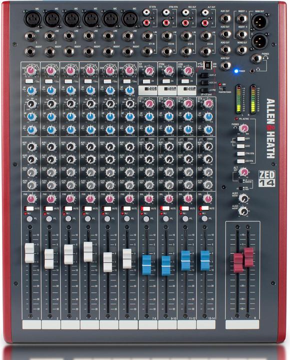 Immagine prodotto Allen & Heath Zed-14 (Mixer da studio e live)