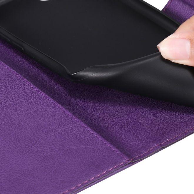 Productafbeelding MU Classic Klassieke IV Lederen Boekomslag serie (Samsung Galaxy A73 5G)