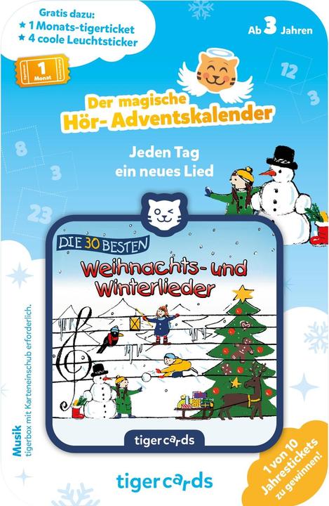 Immagine prodotto Tigermedia Le 30 miglior canzoni invernali e natalizie (Tedesco)