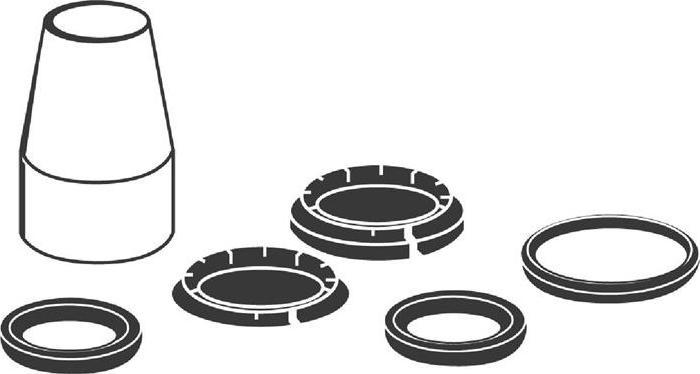 Actual product image Grohe Sealing set for swivel spout per piece
