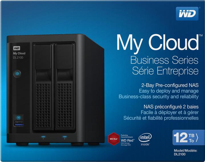 Image du produit WD My Cloud Pro PR2100 (2 x 6 To, WD Red)