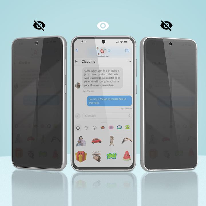 Actual product image Avizar ClearGuard Privacy Film (1 Piece, Samsung Galaxy S23 FE)