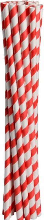 Abena Paper straws, Gastro, 19.5cm, Ø6mm, white, paper (250 x)