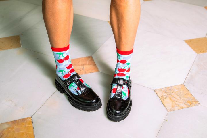 Immagine prodotto Eat My Socks EMS, Calzini, Adulto, Trend, Cherry Baby (Taglia unica)