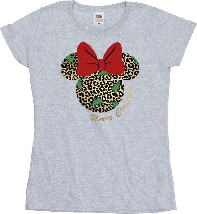 Image du produit Disney - T-shirt MINNIE MOUSE LEOPARD CHRISTMAS - Femme (XXL)