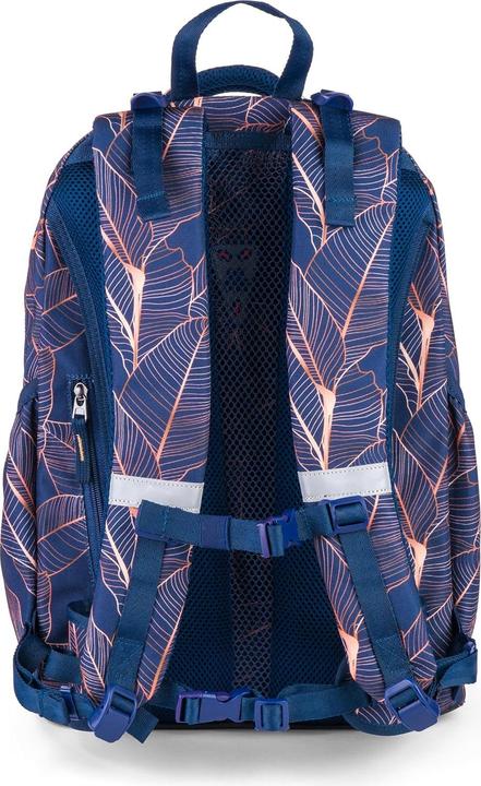 Produktbild Jolly Schulrucksack Next Gen Kunstfaser blau/rosa (28 l)
