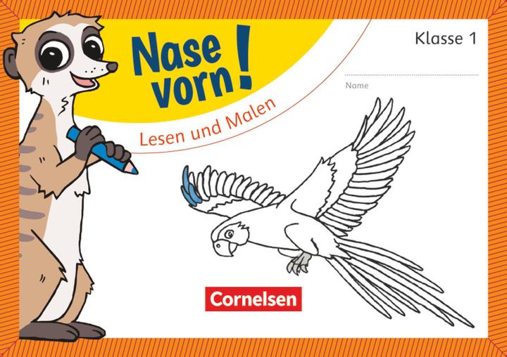 Actual product image Nase vorn! Erstl. Lesen+Mal. (German, Sabine Pfitzner-Kierzek, 2017)