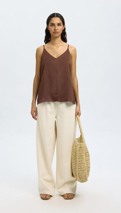 Image du produit Selected Femme Satin Spaghettiträger-Top (40)