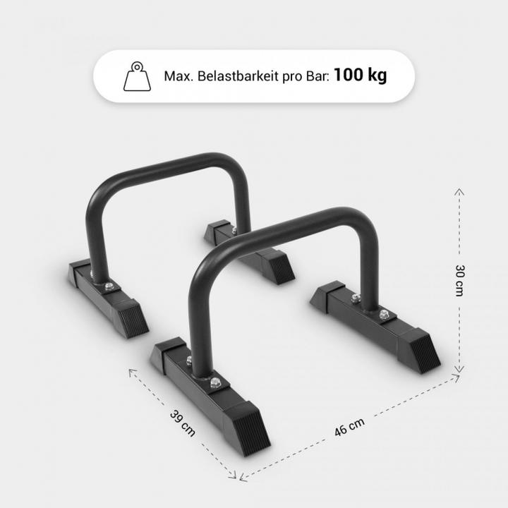 Produktbild Gorilla Sports Push Up Stand Bar Low