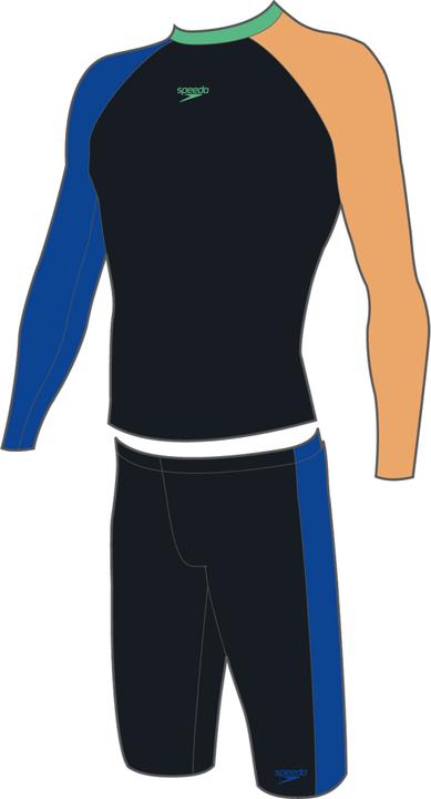 Produktbild Speedo Colourblock Rash Top & Jammer (11, 12)