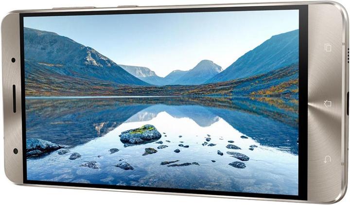 Actual product image ASUS ZenFone 3 Deluxe ZS570KL (64 GB, Glacial Silver, 5.70", Dual SIM, 23 Mpx, 4G)