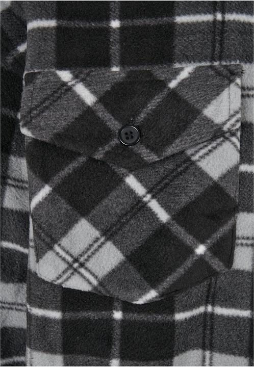 Actual product image Urban Classics Plaid Teddy Lined Shirt Jacket (4XL)