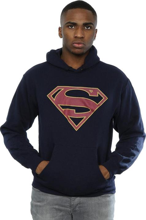 Immagine prodotto Supergirl Logo Felpa con Cappuccio Uomo (4XL)