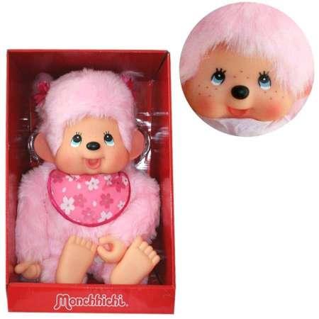 Produktbild Monchhichi Bandai SE2424242 Plüsch Sakura, Pinky Rosa, 80 cm (80 cm)