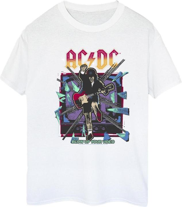 AC/DC Blow Up Your Video Jump Baumwolle Boyfriend TShirt