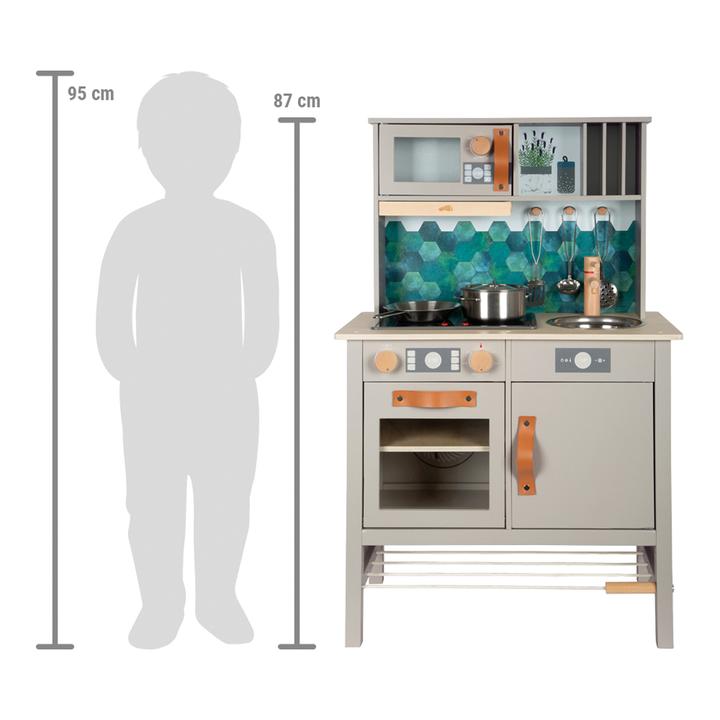Productafbeelding small foot Kinderküche grau „tasty“