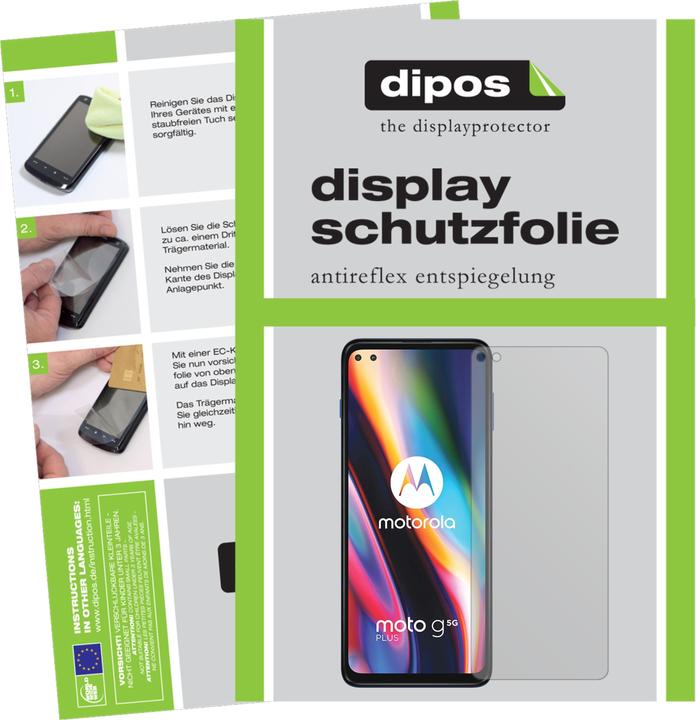 Image du produit Dipos Film de Protection d’écran Anti-reflet (6 pièce(s), Motorola Moto G 5G Plus)