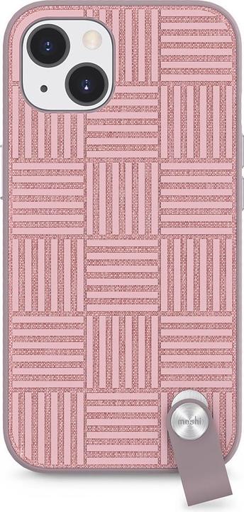 Actual product image Moshi 99MO117311 Cell Phone Protective Case 15.5 cm (6.1" ) Cover Pink (Apple iPhone 13)