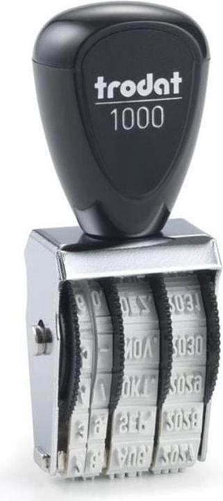 Produktbild Trodat Wort- und Datumsstempel 1000 D 3 x 18