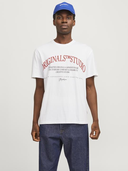Produktbild Jack & Jones Gedruckt Rundhalsausschnitt T-shirt T-shirt (XXL)