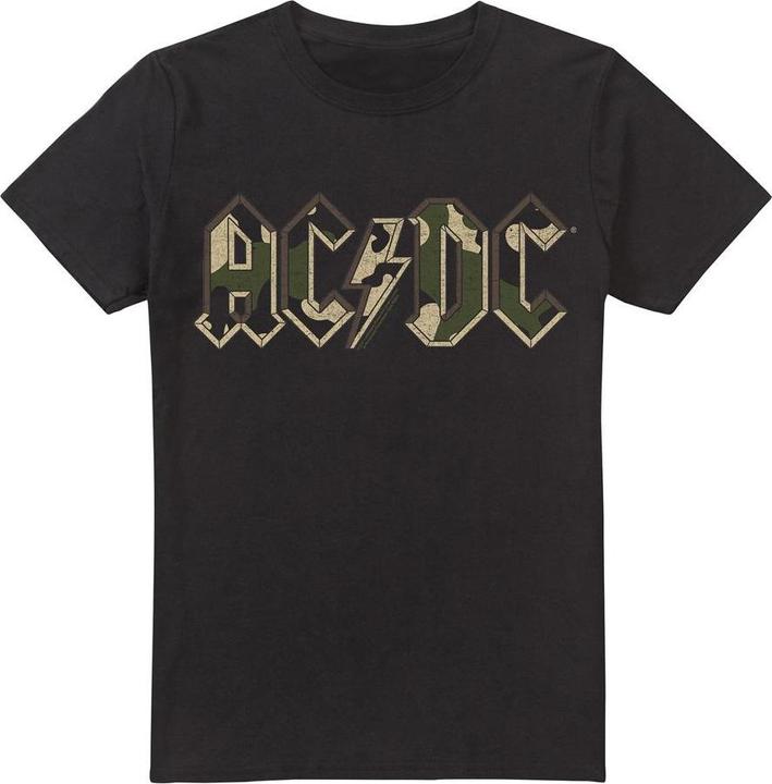 Immagine prodotto AC/DC Maglietta Logo Mimetico Uomo (5XL)
