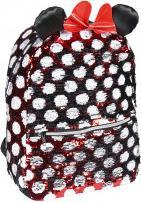 Minnie Mouse Minnie - sac à dos scolaire métallisé, rouge