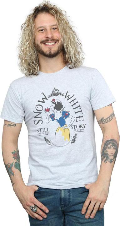 Actual product image Disney Princess Mens Snow White Fairest Story T-Shirt (S)