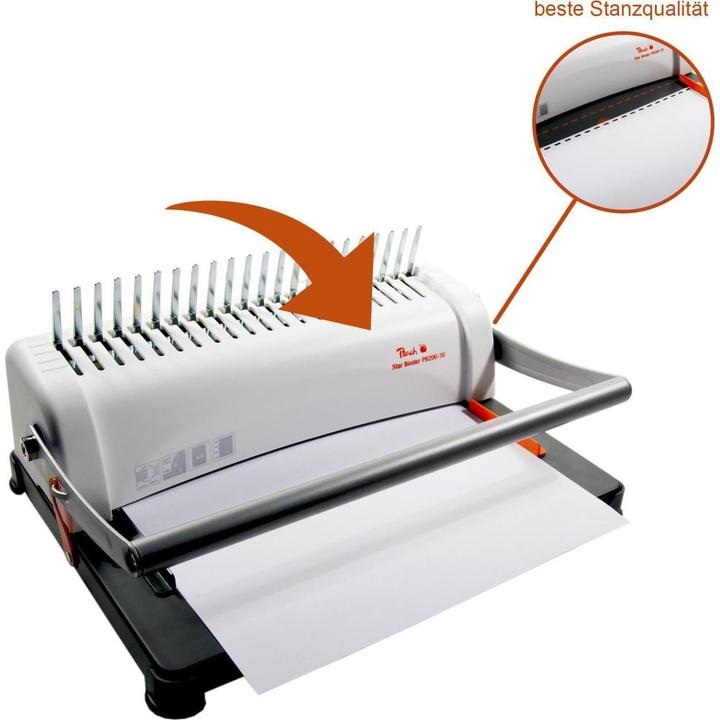 Actual product image Peach Star Binder Pro (Comb binding)