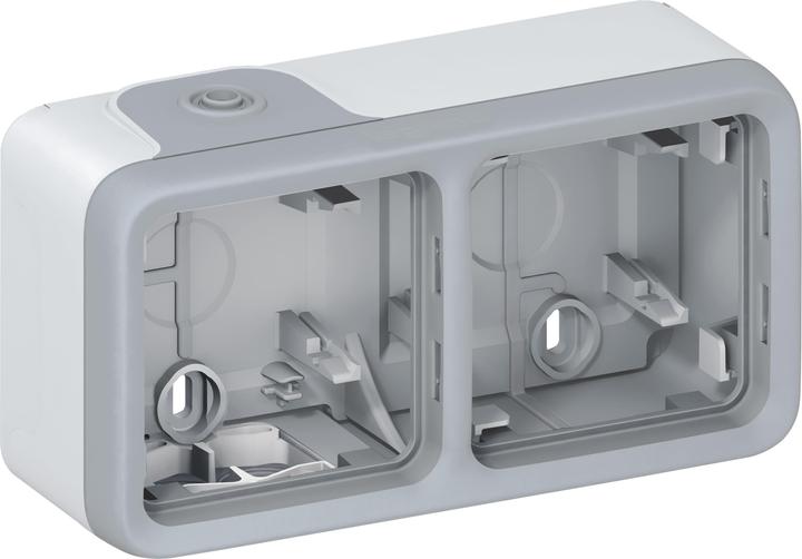 Actual product image Legrand FRAP housing 2-f scale. gr 69672 FrAp Plexo IP55 69672