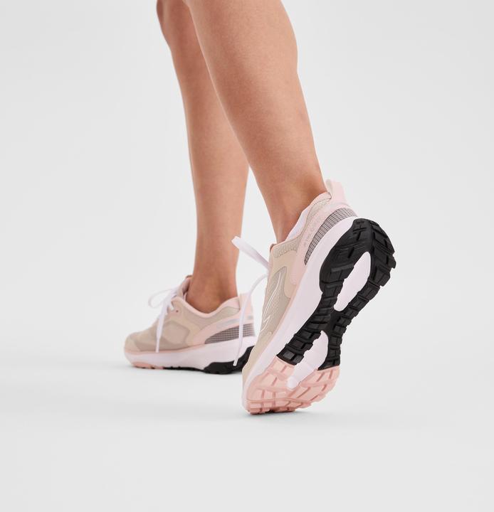 Actual product image Kalenji Laufschuhe Trailrunning Damen - JF 190 Grip beige/rosa (42)