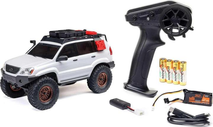 Actual product image Axial Scale Crawler SCX24 Lexus GX470, White RTR 1:24 (RTR Ready-to-Run)
