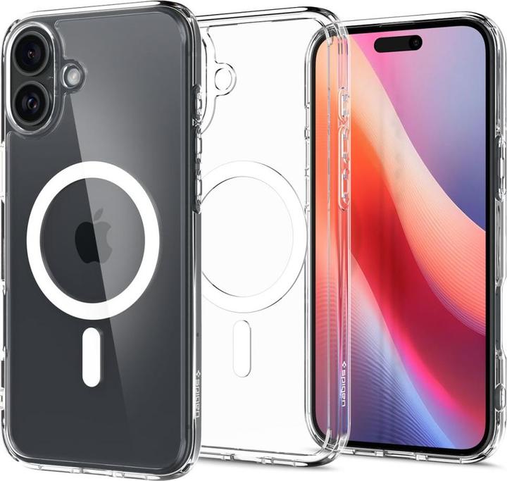 Produktbild Spigen Ultra Hybrid MAG iPhone 16 Plus Max 6,7" Magsafe biały/white ACS08075 (Apple iPhone 16 Plus)