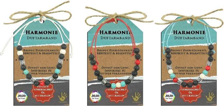 Actual product image Harmony lava stone fragrance bracelet.J765