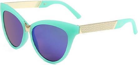 Bekos Trendige Kinder Sonnenbrille Mint / Gold
