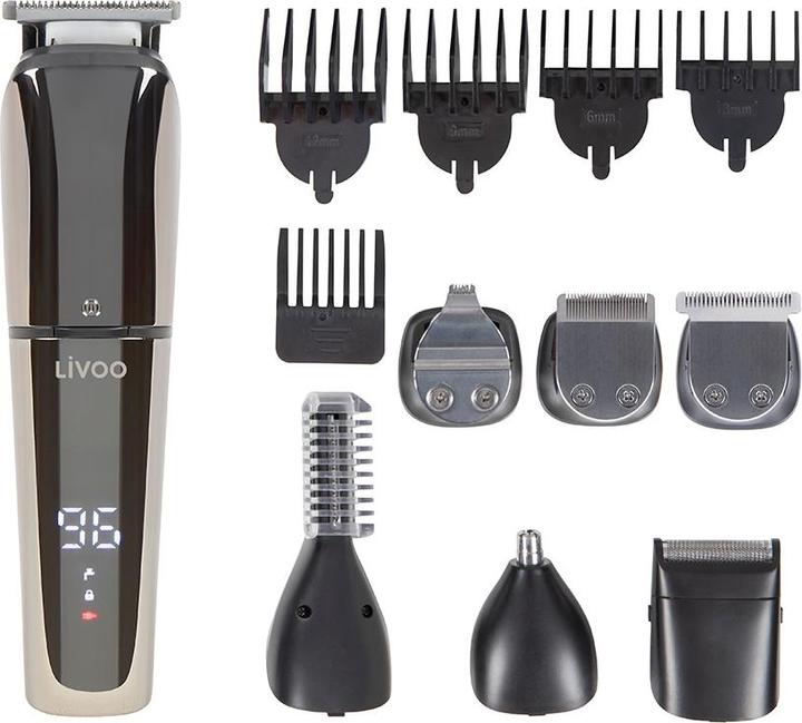 Actual product image Livoo Multifunction hair clipper and beard and body trimming set