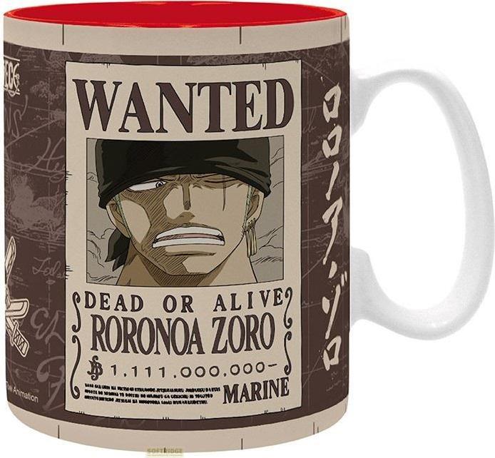 Actual product image ABYstyle One Piece - Roronoa Zoro (460 ml, 1 x)