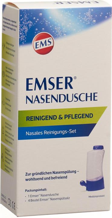 Emser Nasendusche + Nasenspülsalz (1 Stück)