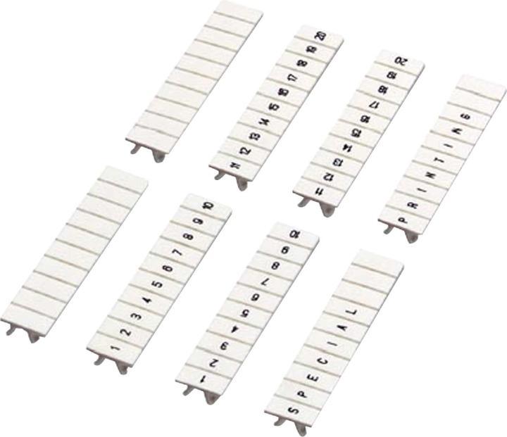 Image du produit Schneider Electric Bande de lettrage Clip-In 5mm 10 Z NSYTRAB510