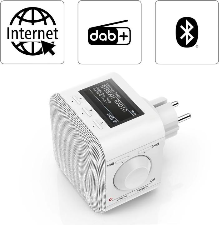 Produktbild Hama DIR45BT (DAB+, Internetradio, DAB, FM, WLAN, Bluetooth)