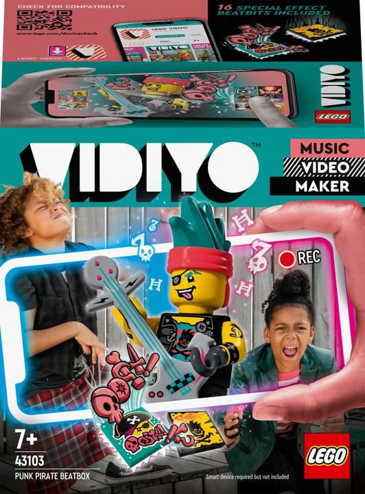 Image du produit LEGO Punk Pirate BeatBox (43103, LEGO Vidiyo)