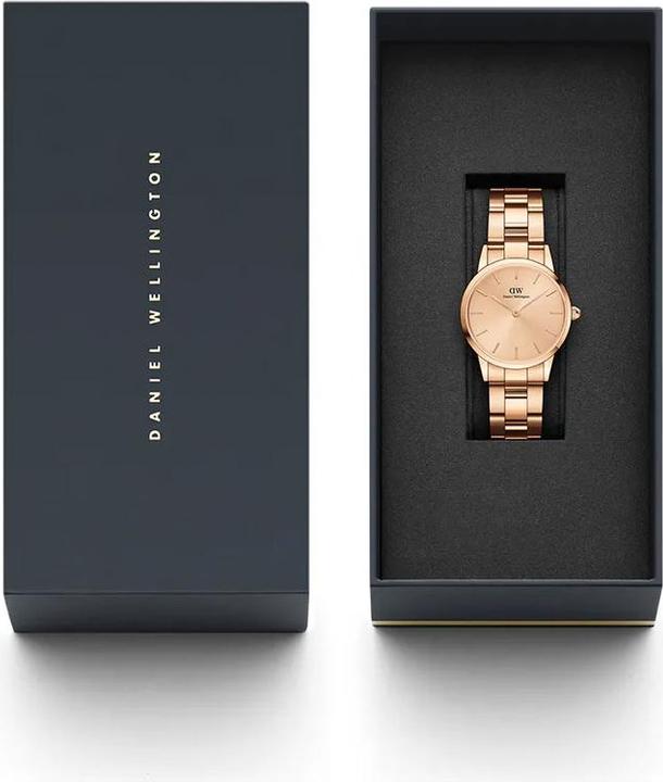 Image du produit Daniel Wellington Lien iconique Unitone or rose (Montre analogique, 28 mm)