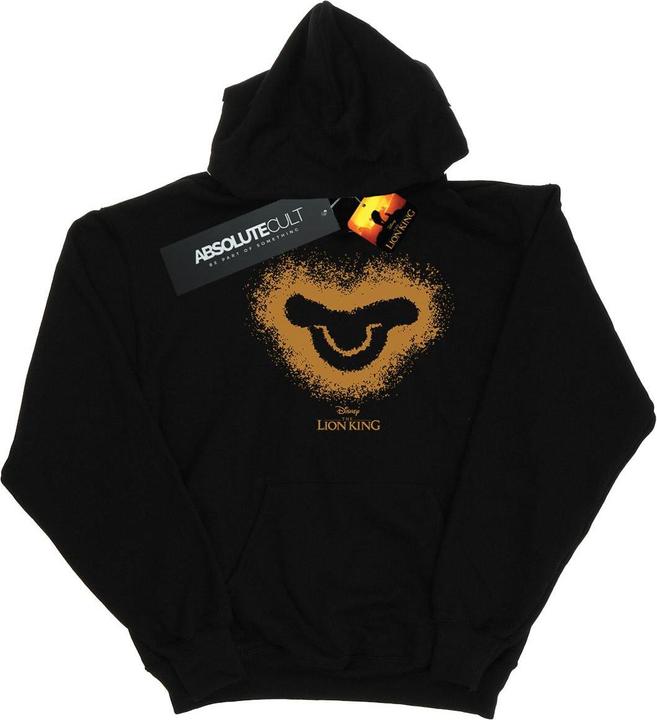 Actual product image Disney Mens The Lion King Movie Simba Baby Face Hoodie (L)