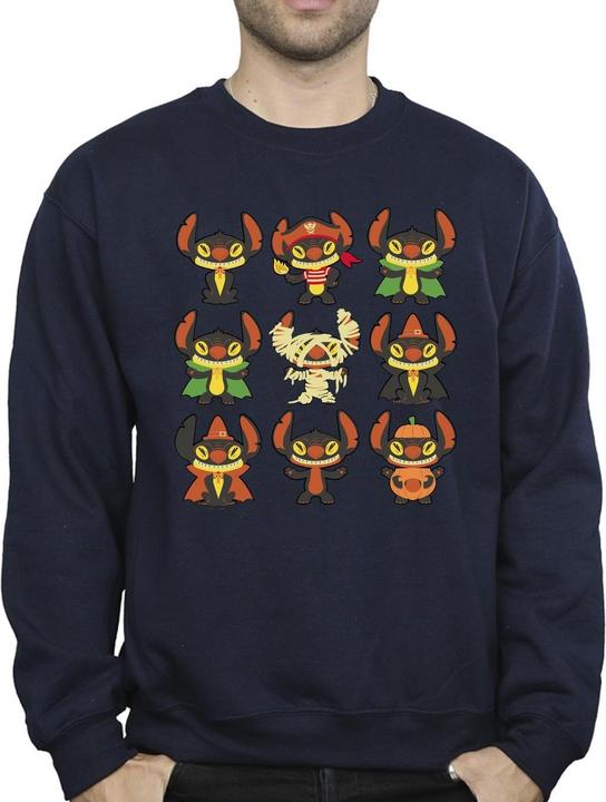 Actual product image Disney Mens Lilo & Stitch Halloween Costumes Sweatshirt (M)
