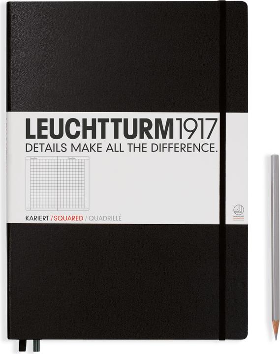 Leuchtturm1917 Master Classic (A4, Kariert, Harter Einband)