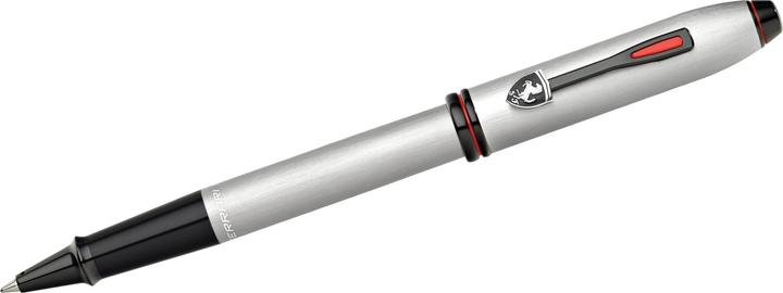 Actual product image Cross Rollerball Ferrari Townsend brushed chrome gift box (Chromed, 1 x)