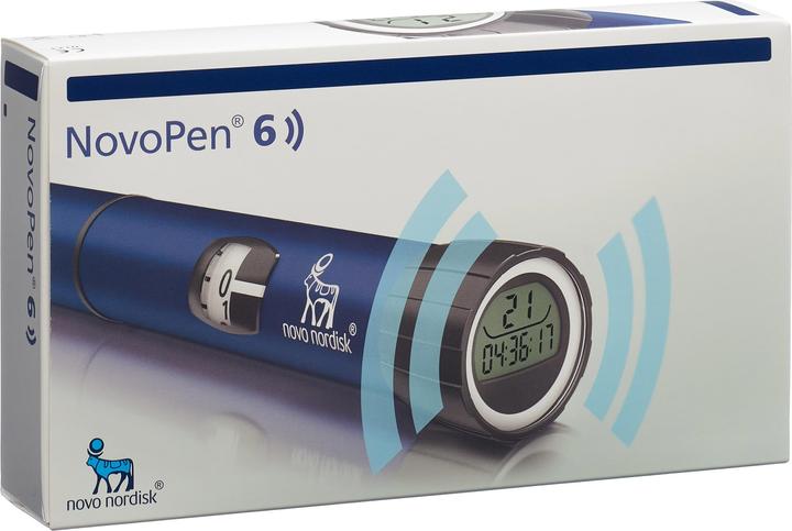 Produktbild Novo Nordisk NovoPen 6 (blau) (Insulinspritze)