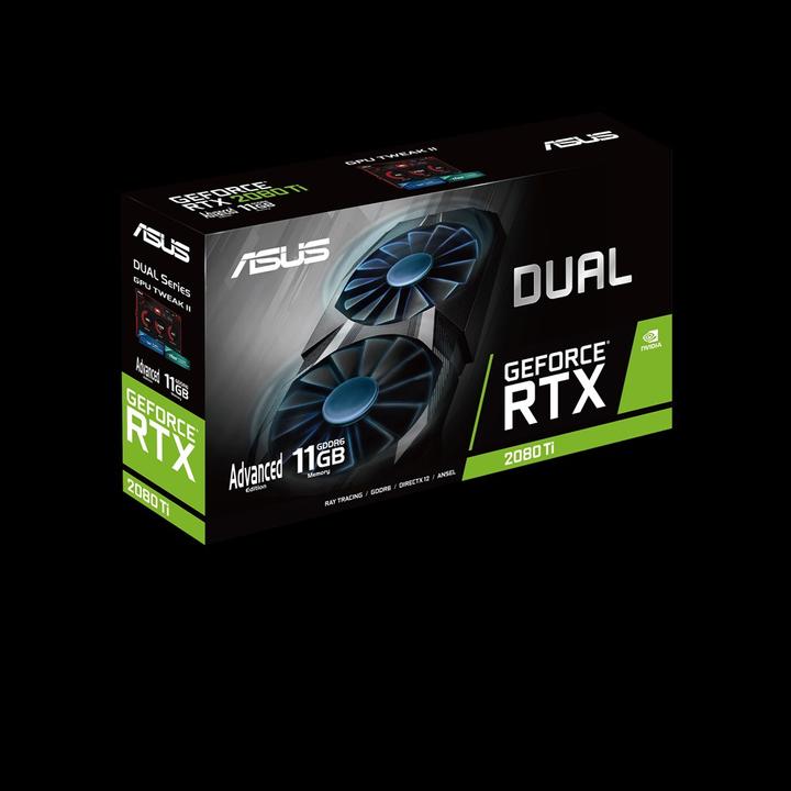 Image du produit ASUS GeForce RTX 2080 Ti DUAL A11G (11 Go)